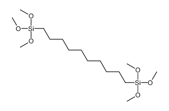 1,10-双(三甲氧基硅基)癸烷结构式