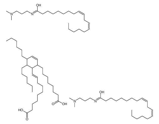 亚油酰胺丙基二甲基胺二聚亚油酸盐结构式