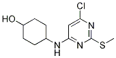 4-(6-氯-2-甲硫基-嘧啶-4-基氨基)-环己醇结构式