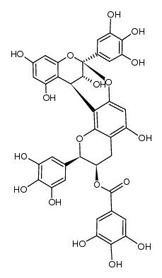 prodelphinidin A-2 3'-O-gallate Structure