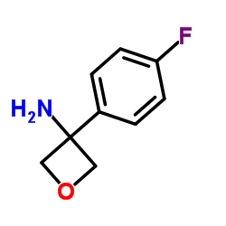 3-(4-氟苯基)氧杂-3-胺盐酸盐结构式