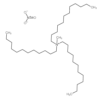 methyltridodecylammonium nitrate Structure