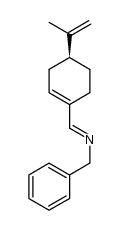 (S)-1-phenyl-N-((4-(prop-1-en-2-yl)cyclohex-1-en-1-yl)methylene)methanamine Structure