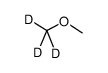 trideuterio(methoxy)methane Structure