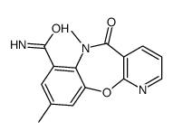 6,9-dimethyl-5-oxopyrido[2,3-b][1,5]benzoxazepine-7-carboxamide结构式