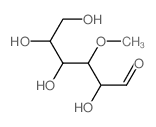 D-Glucose, 3-O-methyl-结构式