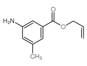 3-氨基-5-甲基苯甲酸烯丙酯结构式