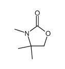 3,4,4-trimethyl-oxazolidin-2-one结构式