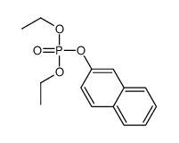 diethyl naphthalen-2-yl phosphate结构式