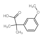 2-(3-甲氧基苯基)-2-甲基丙酸图片