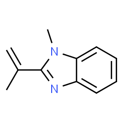 1H-Benzimidazole,1-methyl-2-(1-methylethenyl)-(9CI)结构式