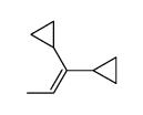1-cyclopropylprop-1-enylcyclopropane结构式