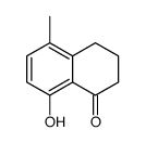 8-hydroxy-5-methyl-3,4-dihydro-2H-naphthalen-1-one Structure