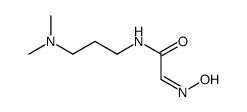 N-[3-(dimethylamino)propyl]-2-hydroxyiminoacetamide Structure