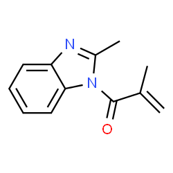 1H-Benzimidazole,2-methyl-1-(2-methyl-1-oxo-2-propenyl)-(9CI)结构式
