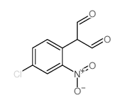 2-(4-氯-2-硝基苯基)丙二醛结构式