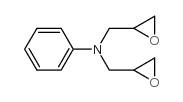 2-Oxiranemethanamine,N-(2-oxiranylmethyl)-N-phenyl- Structure