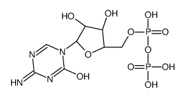 5-氮杂胞苷5'-二磷酸酯结构式