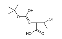 N-{[(2-Methyl-2-propanyl)oxy]carbonyl}-L-allothreonine Structure