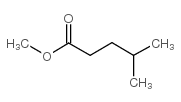 4-甲基戊酸甲酯结构式