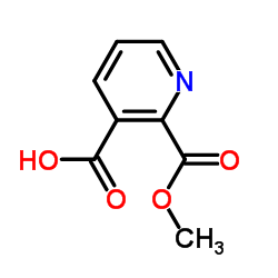 2-(Methoxycarbonyl)nicotinic acid Structure