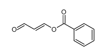 β-(benzoyloxy)acrolein Structure