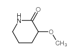 3-甲氧基-2-哌啶酮结构式