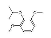 2-isopropoxy-1,3-dimethoxybenzene结构式