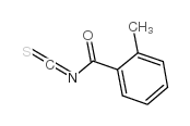 2-甲基异硫氰酸苯甲酰酯结构式