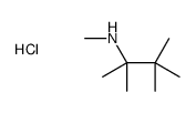 N,2,3,3-tetramethylbutan-2-amine,hydrochloride Structure
