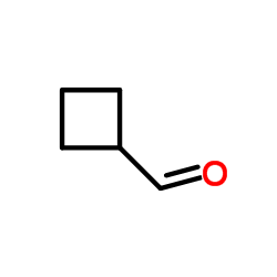 Cyclobutanecarbaldehyde Structure