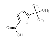 Ethanone, 1-[5-(1,1-dimethylethyl)-2-thienyl]- Structure