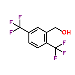 2,5-Bis(trifluoromethyl)benzyl alcohol Structure