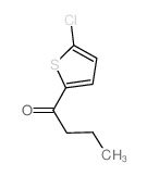 1-(5-氯噻吩-2-基)-1-丁酮结构式
