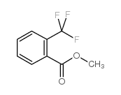 2-(三氟甲基)苯甲酸甲酯结构式
