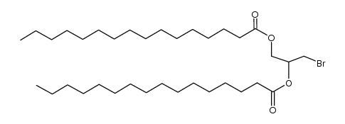 1,2-dipalmitoylglycerol bromohydrid Structure