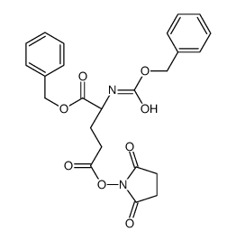 ZL-谷氨酸γ-N-羟基琥珀酰亚胺酯α-苄基酯结构式