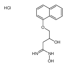 Nadoxolol hydrochloride Structure