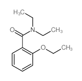 Benzamide,2-ethoxy-N,N-diethyl- Structure