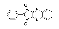 2-phenylpyrrolo[3,4-b]quinoxaline-1,3-dione结构式