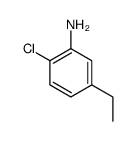 2-chloro-5-ethylaniline结构式