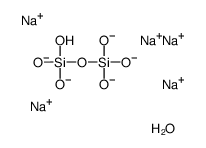水合二硅酸氢钠结构式