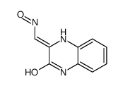3-(nitrosomethylidene)-1,4-dihydroquinoxalin-2-one结构式
