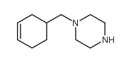 1-cyclohex-3-enylmethyl-piperazine Structure