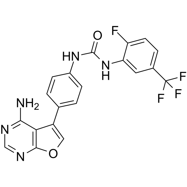 TIE-2/VEGFR-2 kinase-IN-2结构式