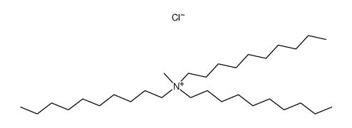 1-Decanaminium, N,N-didecyl-N-methyl-, chloride Structure