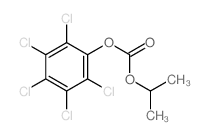 (2,3,4,5,6-pentachlorophenyl) propan-2-yl carbonate结构式