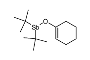 (t-C4H9)2SbOC6H9结构式