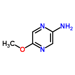 2-氨基-5-甲氧基吡嗪结构式