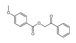 4-Methoxybenzoic acid phenacyl ester结构式